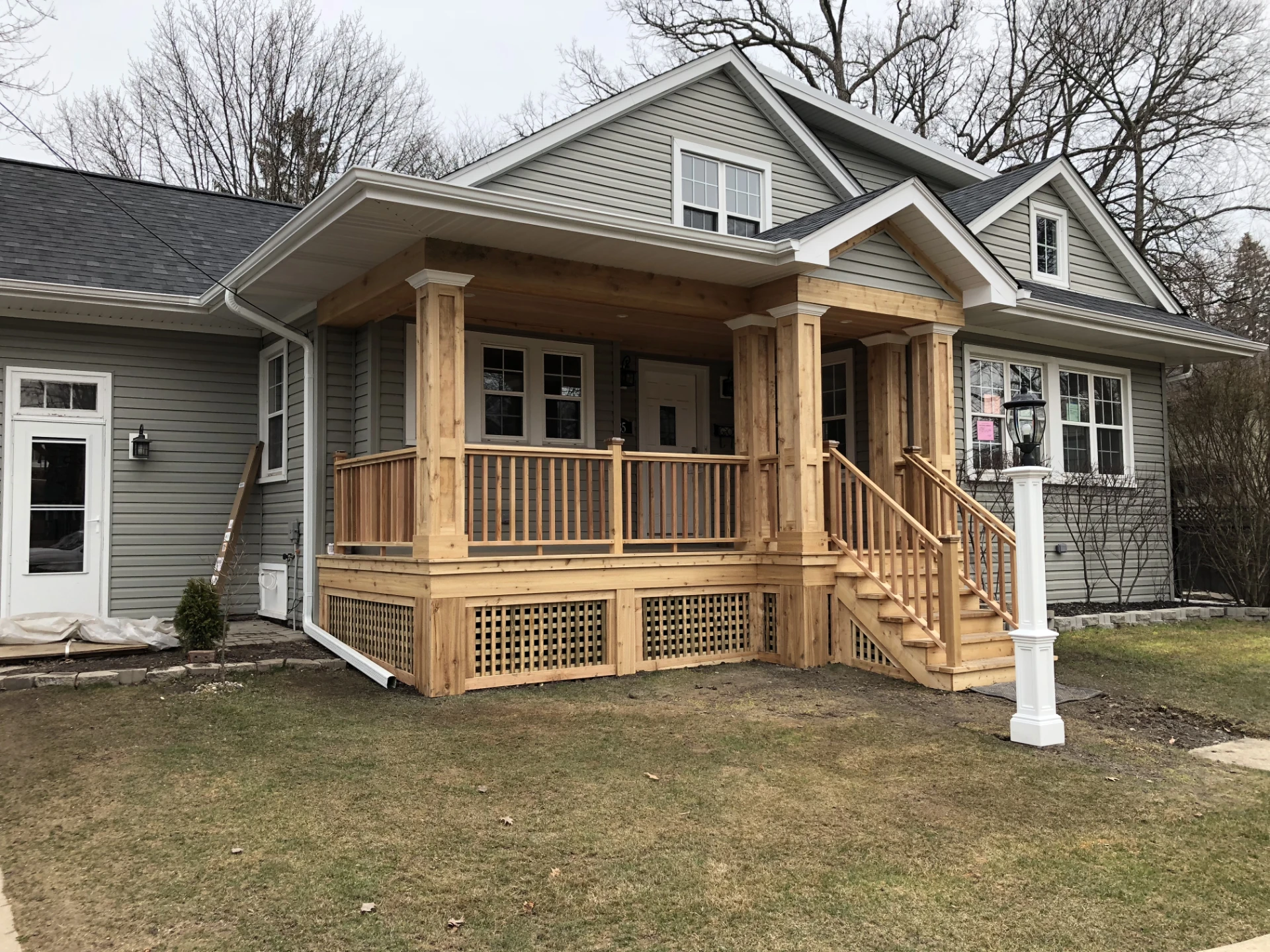 Covered Porch Builder in Schaumburg, IL | Woodridge Deck & Gazebo Co.