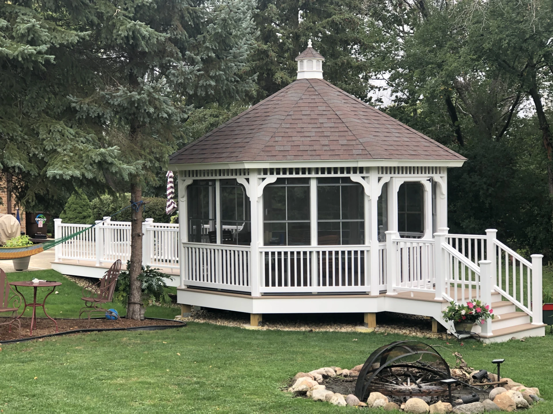 Victorian Gazebo Builder Schaumburg IL | Woodridge Deck & Gazebo